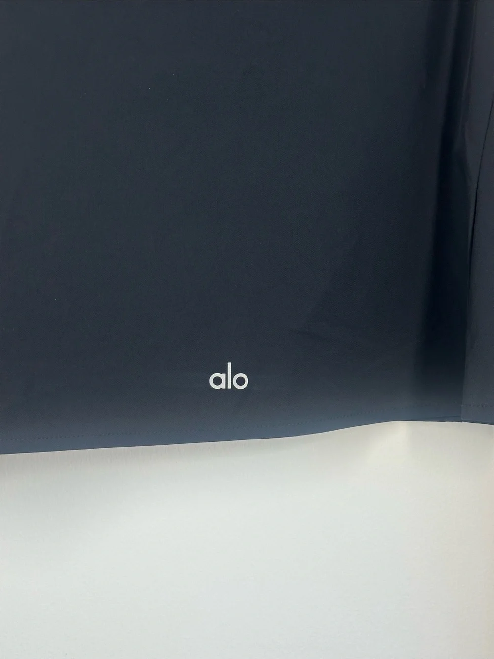 Alo Yoga Black Cropped Button Up Long Sleeve Shirt Size Small